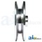 A & I Products Pulley, 1V-Groove w/ Key Way 4" x5" x2" A-GFD5000 - alternate 4